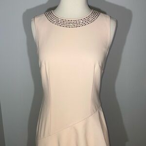 St. John gorgeous dress blush pink/peach size 2